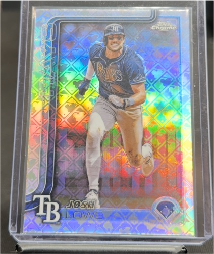 2025 Topps Chrome #111 Josh Lowe — front