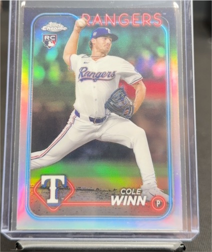 2024 Topps Chrome Update #USC80 Cole Winn — front