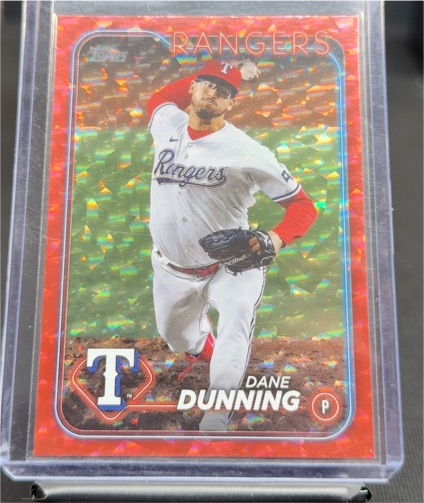2024 Topps Series 1 #348 Dane Dunning — front