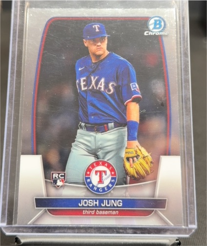 2023 Bowman Chrome #21 Josh Jung — front
