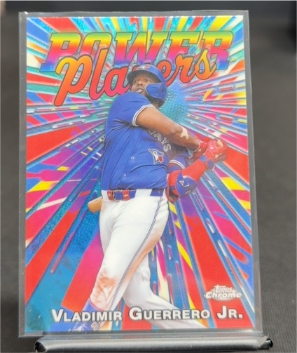 2025 Topps Chrome Power Players #PP-11 Vladimir Guerrero Jr. — front