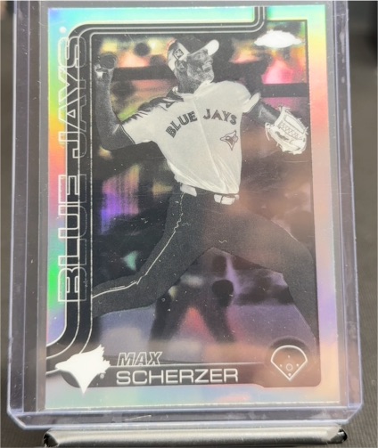 2025 Topps Chrome #260 Max Scherzer — front