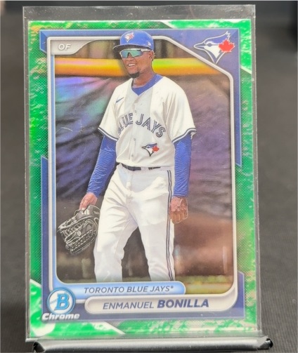2024 Bowman Chrome Prospects #BCP-53 Enmanuel Bonilla — front