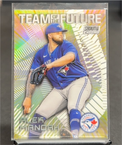 2022 Topps Stadium Club Chrome #TOF-18 Alek Manoah — front