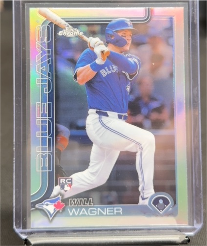 2025 Topps Chrome #137 Will Wagner — front