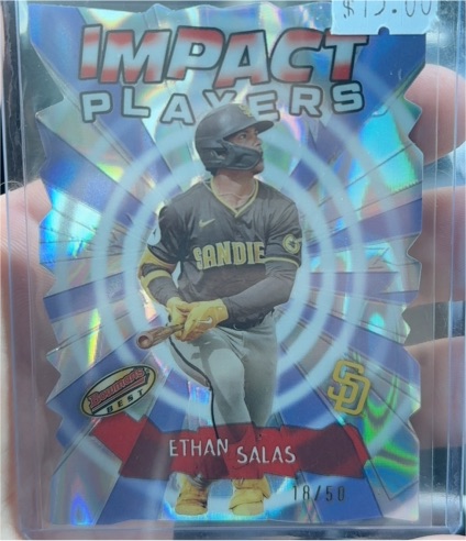 2024 Bowman's Best #IP-24 Ethan Salas Impact Players — front