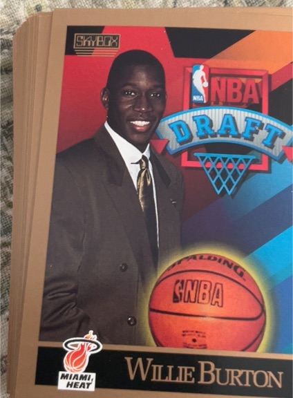 1990-91 SkyBox #360 Willie Burton — front