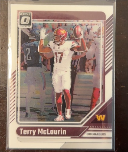 2024 Panini Donruss Optic #196 Terry McLaurin — front