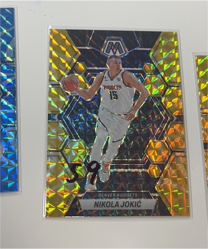2022-23 Panini Mosaic #168 Nikola Jokić — front
