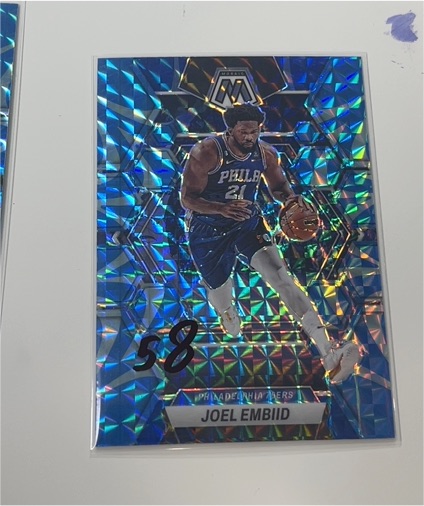 2022-23 Panini Mosaic #141 Joel Embiid — front