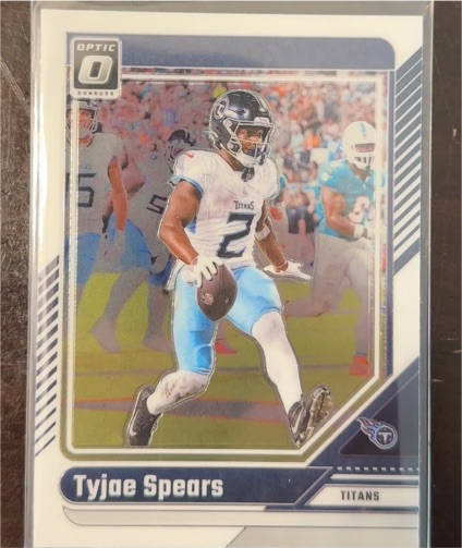 2024 Panini Donruss Optic #191 Tyjae Spears — front