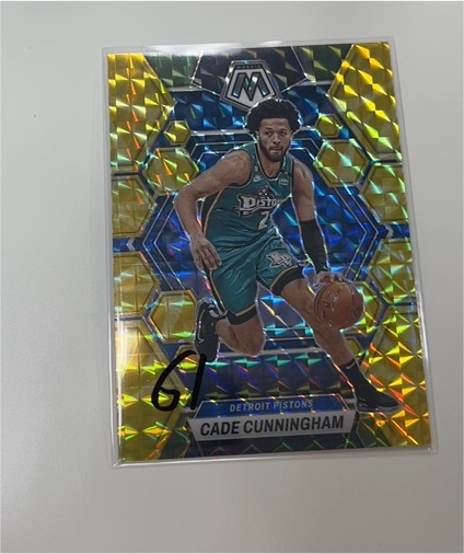 2022-23 Panini Mosaic #6 Cade Cunningham — front