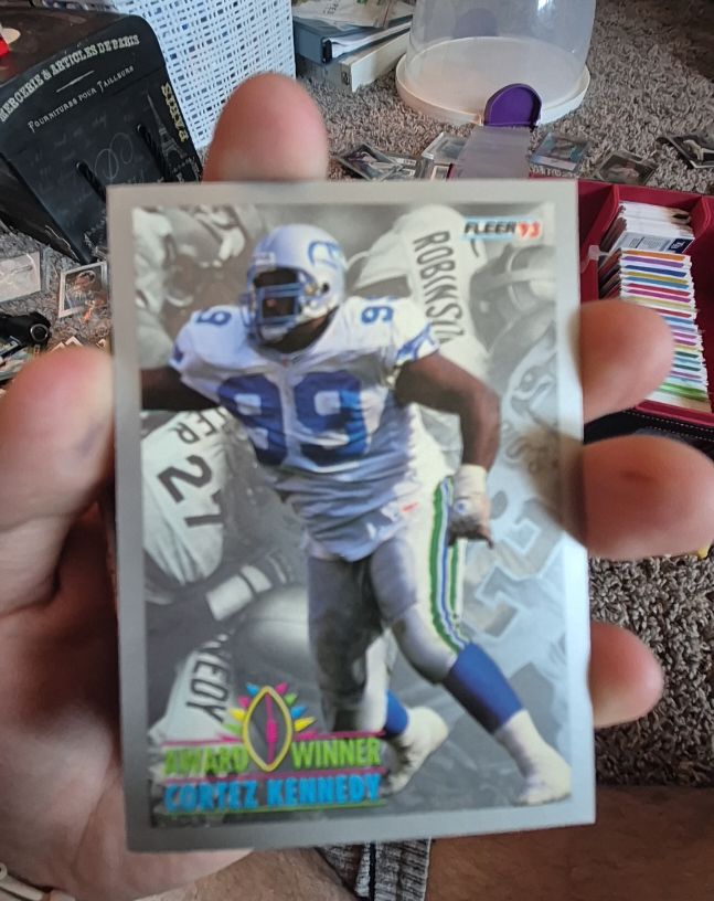 1993 Fleer #239 Cortez Kennedy — front