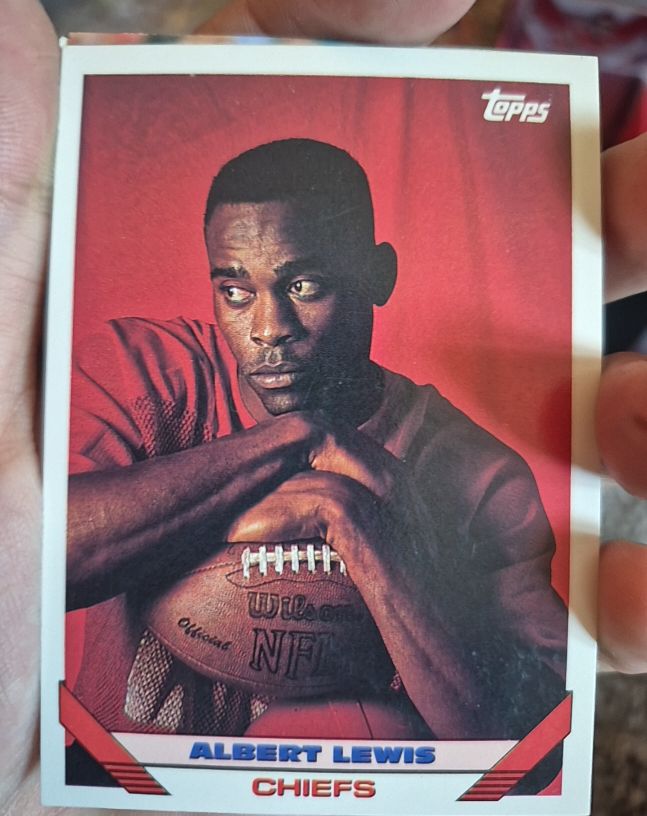 1993 Topps #224 Albert Lewis — front