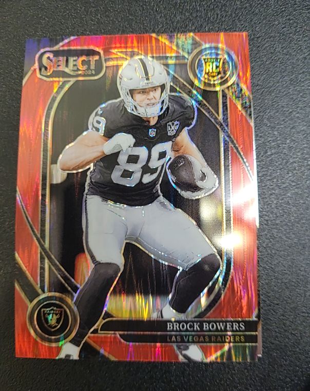 2024 Panini Select Club Level #222 Brock Bowers — front