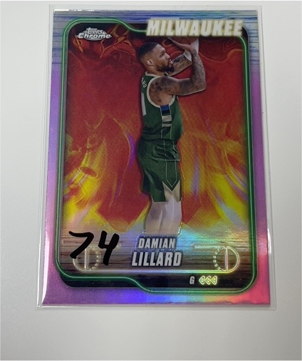 2024-25 Topps Chrome #2 Damian Lillard — front