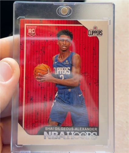 2018-19 Panini NBA Hoops #262 Shai Gilgeous-Alexander — front