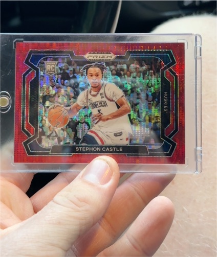 2024 Panini Prizm Draft Picks #17 Stephon Castle — front