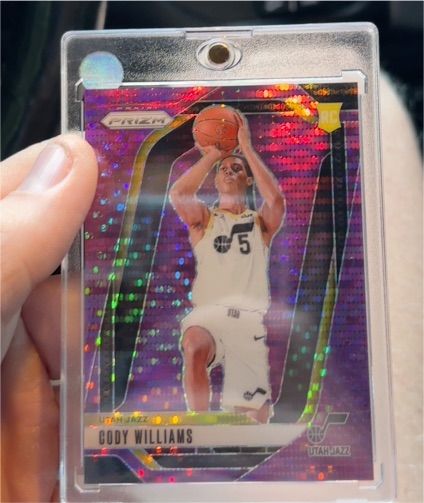2024-25 Panini Prizm #232 Cody Williams — front