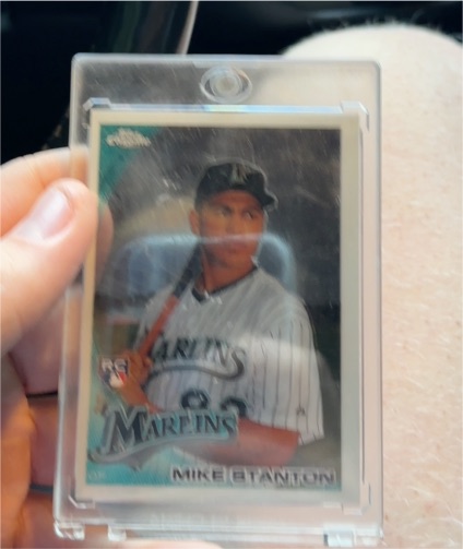 2010 Topps Chrome #190 Mike Stanton Rookie — front