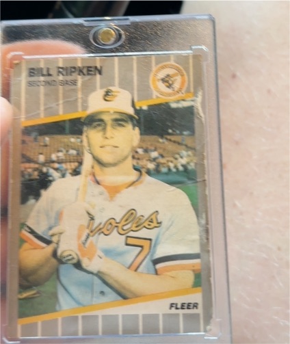 1989 Fleer #616 Bill Ripken — front