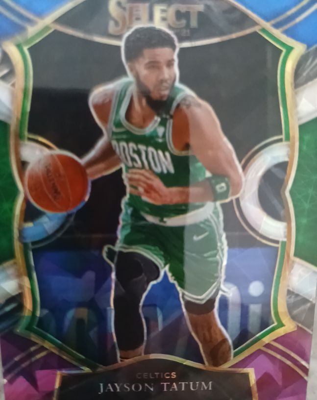 2020-21 Panini Select #41 Jayson Tatum — front