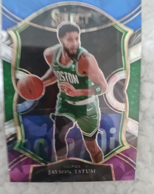 2020-21 Panini Select #41 Jayson Tatum — front