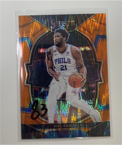 2022-23 Panini Select #47 Joel Embiid — front