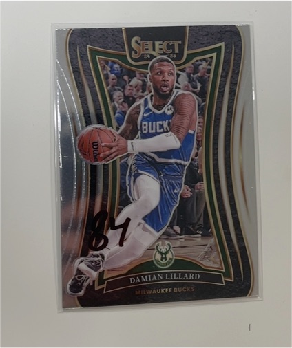 2024-25 Panini Select #330 Damian Lillard — front
