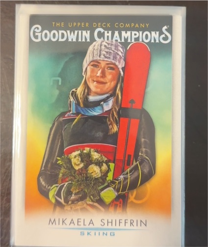 2021 Upper Deck Goodwin Champions #55 Mikaela Shiffrin — front
