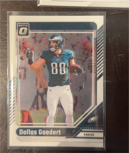2024 Panini Donruss Optic #162 Dallas Goedert — front