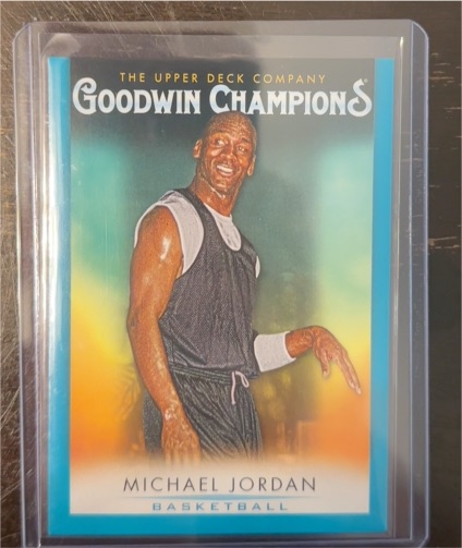 2021 Upper Deck Goodwin Champions #1 Michael Jordan — front