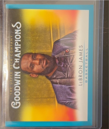 2021 Upper Deck Goodwin Champions #100 LeBron James — front