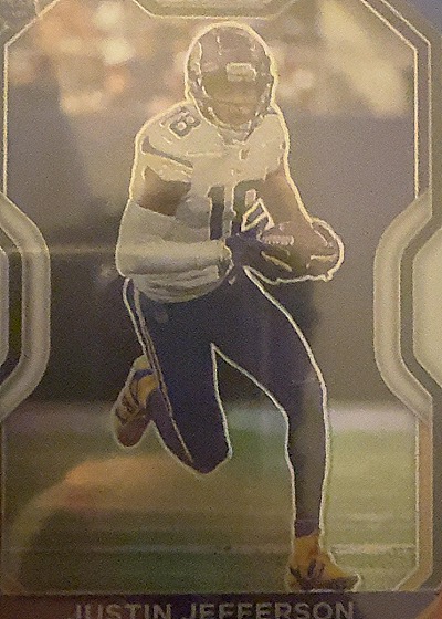 2020 Panini Prizm Football Rookies #398 Justin Jefferson — front