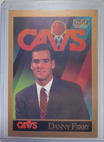 1990 SkyBox #300 Danny Ferry — front