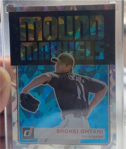 2018 Donruss Mound Marvels Crystals #MM3 Shohei Ohtani — front