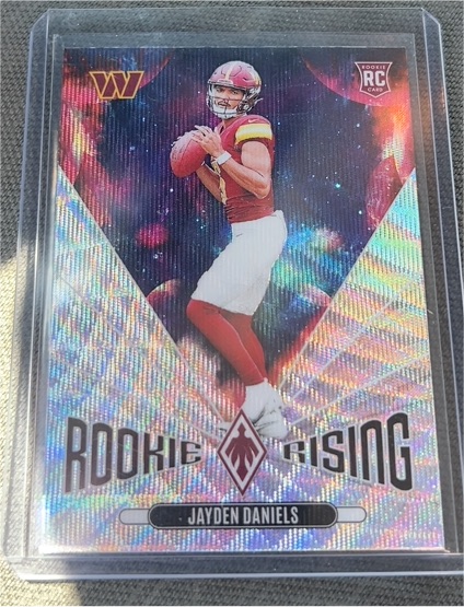 2024 Panini Phoenix #RR-JDS Jayden Daniels Rookie Rising — front