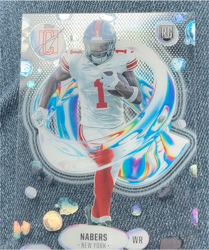 2024 Topps Signature Class Fluidity #F-7 Malik Nabers — front