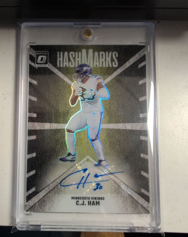 2024 Donruss Optic Hash Marks #HM-CHM C.J. Ham — front