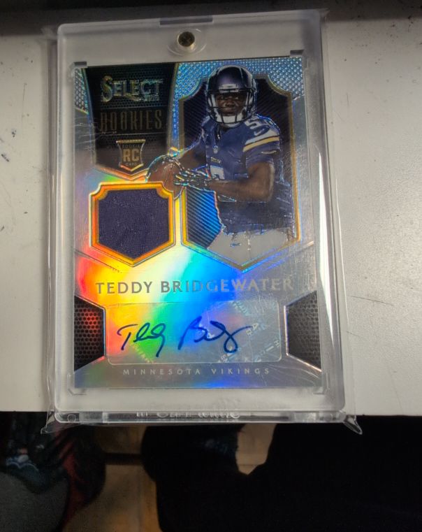 2014 Panini Select Football #RJ-TB Teddy Bridgewater — front