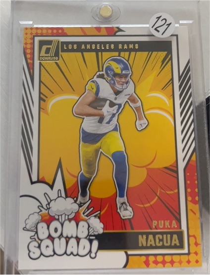 2024 Donruss #11 Puka Nacua Bomb Squad — front