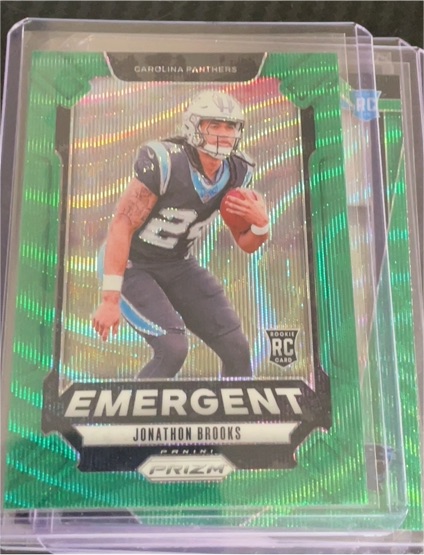 2024 Panini Prizm #9 Jonathon Brooks — front