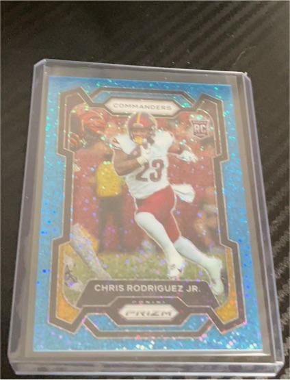 2023 Panini Prizm #398 Chris Rodriguez Jr. — front