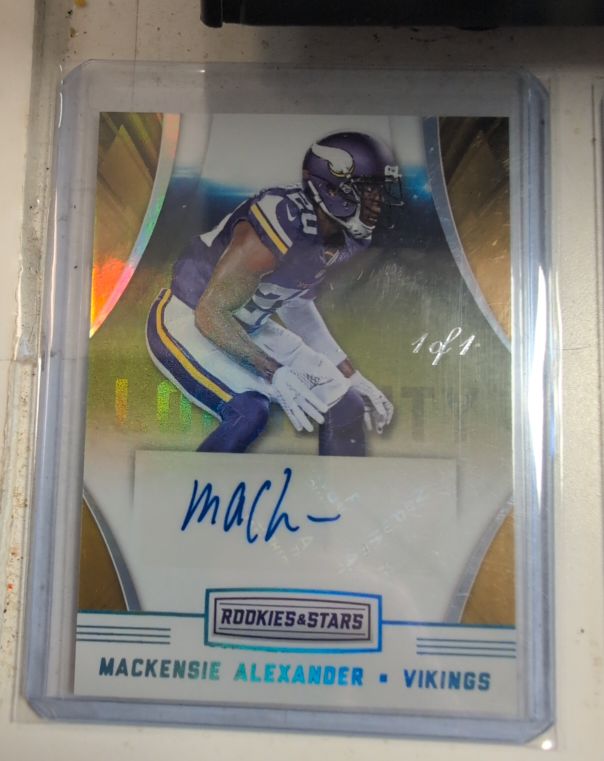 2016 Panini Rookies & Stars Longevity Signatures #RLS-MA Mackensie Alexander — front