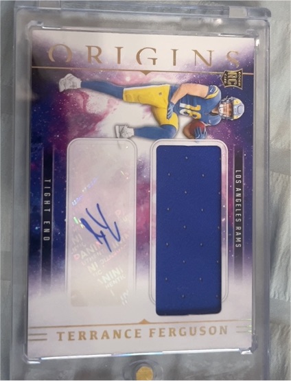 2025 Panini Origins #RJJ-TFN Terrance Ferguson — front