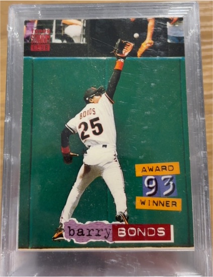 1994 Topps Stadium Club #238 Barry Bonds — front