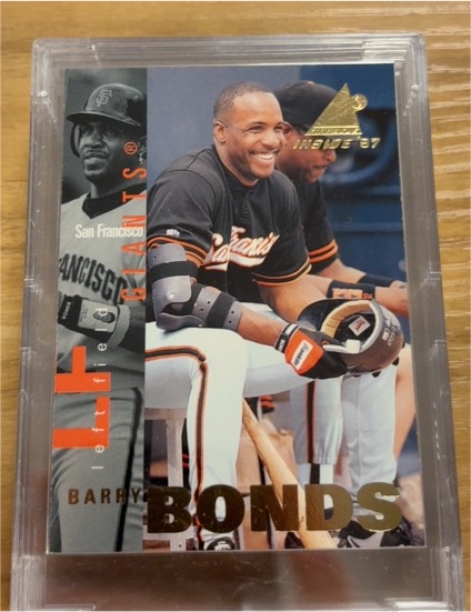 1997 Pinnacle Inside #60 Barry Bonds — front