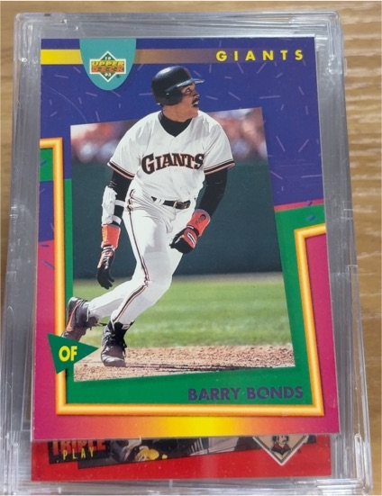 1993 Upper Deck Fun Pack #100 Barry Bonds — front