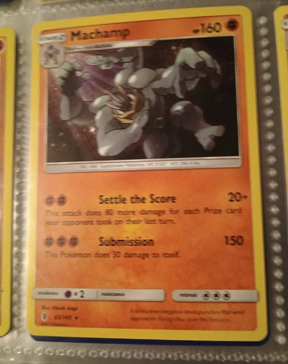2017 Pokémon TCG Guardians Rising #65 Machamp — front