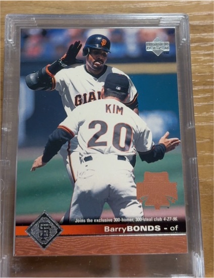 1997 Upper Deck #170 Barry Bonds — front